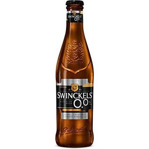 Swinckels' 0.0% superior alcoholvrij bier, alcoholvrij met authentieke smaak, 0% alcohol - 12 x 330ml flesjes