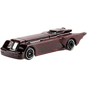 Hot Wheels Speelgoedauto DC Batmobile 7,5 cm staal bruin/rood