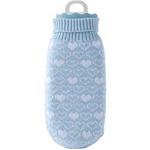 DieffematicRSD Warmwaterkruik Waterinjectie Dikke rubberen warmwaterkruik Veilige warmwaterzak Dikker koud/warm Multifunctionele warmwaterzak voor tweeërlei gebruik (Color : Blue)