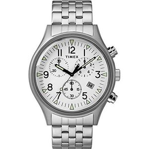 Timex Men's MK1 Chronograph 42mm | Stainless Steel Bracelet| Watch TW2R68900