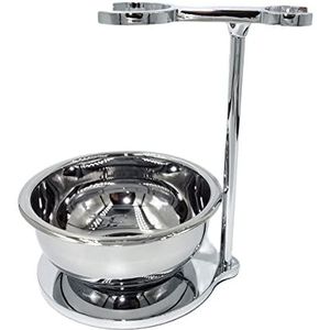 Scheermeshouder,. Scheermeshouder Praktische scheerborstelstandaard for heren, uniek ontwerp Zwaargewicht handmatige scheerkwasthouder, zeepmokkom Vriendje Echtgenoot Cadeauset