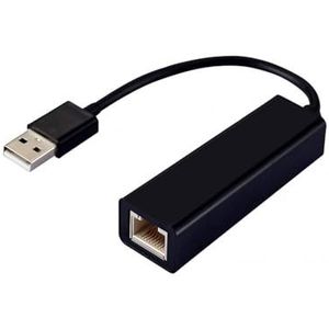 Piranha - LAN Adapter - Andere Spelaccessoires - Zwart - Voor Nintendo Switch