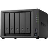 Synology - DS1525 - Netwerkopslag - 5 Schijven - AMD Ryzen - 8 GB RAM - 25GbE