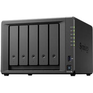 Synology - DS1525 - Netwerkopslag - 5 Schijven - AMD Ryzen - 8 GB RAM - 25GbE