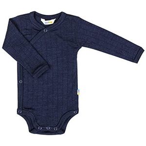 Joha Wikkelbody met lange mouwen wol/zijde