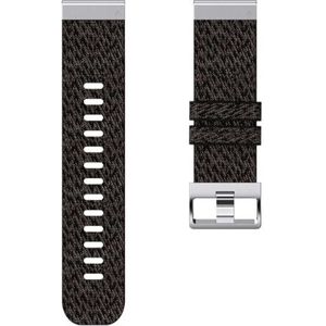 22 26 mm fit for Garmin Fenix7xpro snelsluiting nylon band geschikt for Fenix5/5X/5XPlus/6/6X/6XPro/7/7X/3/3HR horlogeband Tactix7 armband (Color : Black gray 2, Size : Forerunner 935 945)