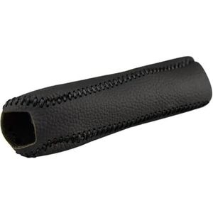 Auto handrem mouw Auto Versnellingen Handrem Cover Beschermhoes Voor Toyota CHR Voor Smart(Zwart)