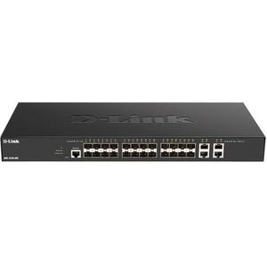 D-link - DXS-1210-28S - Switch - 10 Gigabit - 24 Poorten