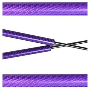 Dempers Achterklep Lift Ondersteuning Struts Voor Hyundai Terracan HP 2001-2007 Kofferbak Schokdempers Demper Cilinders Stang 2PCS Gasveren(Purple carbon fiber)