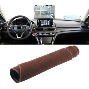 FLYife Auto Dashboard Cover Flanel Zonnescherm Protector Mat Tapijten, Voor Honda Accord 10th 2018 2019 2020 2021 2022