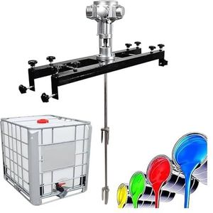 Pneumatische roerder, pneumatische verfmixer, automatische verfmixer, voor het mengen van oplossingen met gemiddelde tot hoge viscositeit(3Cilinders)