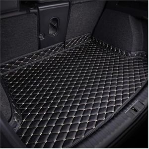 Autokofferbakmatten Voor VW Voor T&ROC Suv 2017-2023 Krasbestendig Kofferbak Liner Mat Waterdicht Anti Kras Anti Slip Tapijt(A-Blackbeige)