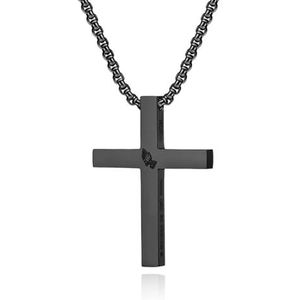 Philip Bijbel biddende handen kruis hanger ketting voor mannen vrouw roestvrij staal ketting christelijke sieraden