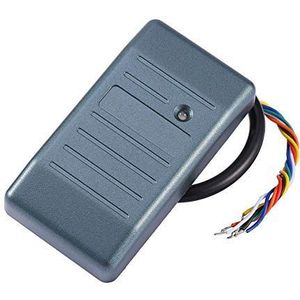 Veiligheid RFID EM ID-kaartlezer, RFID-deurtoegangscontrole 125 kHz ID-kaart naderingslezer toegangscontrole lezer 125 kHz wiegand 26 waterdicht JS