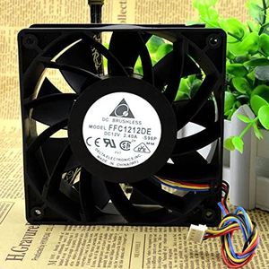 Delta FFC1212DE 12CM DC12V 2.4A industrial server violent fan 4line PWM intelligent speed control