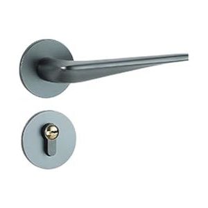 Home Ruimte Aluminium Split Slaapkamer Deur Sterrenhemel Grijs Stil Aluminium Oxide Magnetisch Slot Hardware Deurslot (Maat: Groot 58 magnetisch stil)