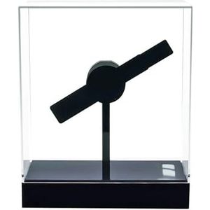 20cm Naked Eye 3D Holografische Fan Air Imaging Stereoscopische Zwevende Display Projector Reclameverlichting met Beschermhoes Randloze afbeeldingen