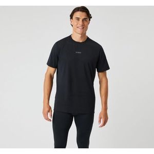 Björn Borg Borg Performance Perforated T-Shirt Heren T-Shirt Zwart L