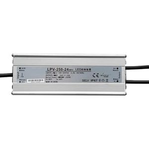 GWTWZHWGQ 1 stks IP67 LPV 200 W 250 300 Outdoor Waterdichte Schakelaar Voeding 180-2630VAC naar 12V 24V DC LED Outdoor Transformator (LPV-200-24V 8.3A)