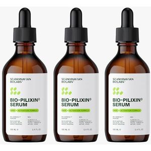 Scandinavian Biolabs Biologisch pilixine serum voor mannen: helpt haaruitval door breuk te verminderen, activeert de haargroei, stamceltechnologie