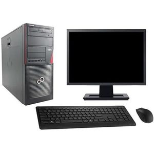 Fujitsu W530 PC Tower 27 inch (68 cm), Intel i3-4130 RAM, 8 GB, harde schijf 1 TB, Windows 10, WiFi (gereviseerd)