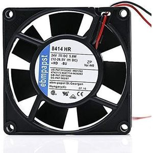 For 5.8W Ball Bearing Fan for Reliable Solutions PAPST 8414 HR 80mm 24V Fan - LMNCBVYA