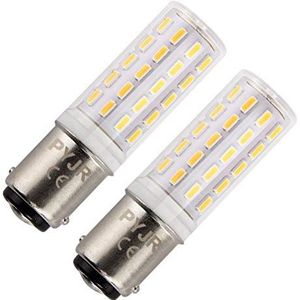 PYRJIN - SBC B15 - Led Lamp - Warm Wit 3000K - 5W - 2-Pack