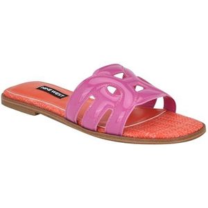 Nine West Geena sandaal voor dames, Donker Neon Roze 651, 39 EU
