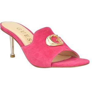 GUESS Dames Snapps hak sandaal, roze 660, 3.5 UK, Roze 660, 36.5 EU