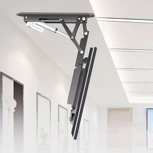 Gemotoriseerde TV Mount, Telescopische Elektrische TV Lift Met Auto Lifting, Gemotoriseerde TV Beugel Voor 32-65 Inch TV's, Laadvermogen 40kg/88Lbs