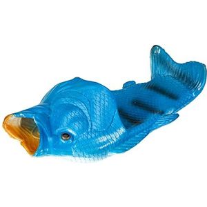 Uniqstore uniseks sandalen in de vorm van een vis - voor strand of douche - origineel cadeau idee voor dames en heren, Blauw, 34/35 EU