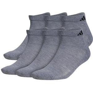 Athletic Cushioned Low Cut Socks with arch compression for a secure fit (6-Pair)