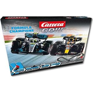 Carrera Go!!! Red Bull Racing Max Verstappen & Mercedes F1 2022 Lewis Hamilton - Formule 1 miniatuur speelgoed voor kinderen en volwassenen vanaf 3 jaar