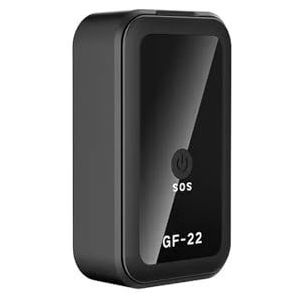 GF-22 Compacte GPS-tracker for voertuigen met spraakbesturing, anti-verlies AGPS, realtime locatie en WiFi-beveiliging