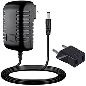 Guy-Tech AC/DC-adapter, compatibel met Comfort Products 10 Ten Motor massagekussen 60-2910, netsnoer PS oplader voor thuis + EU-stekker