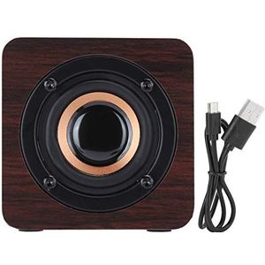 Retro Bluetooth-luidspreker, draagbare mini draadloze muziekspeler met hifi-geluid De continue overbelasting van de werktijd is langer dan 6 uur Ideaal voor vrienden