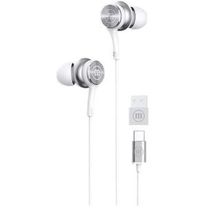 Maxell XC1 - Koptelefoon - Wit - Bedraad - In-ear