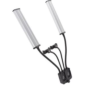 Led Fotografie Licht Led Stick Invullicht Flexibele Dubbele Arm Fotografie Invullicht Voor Live Video 3200K-5600K 100-240V Us Plug