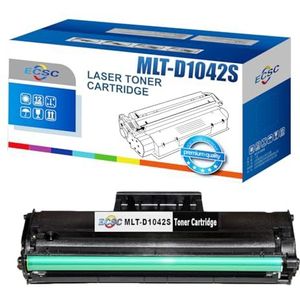 ECSC compatibel Toner Cartridge Vervanging voor Samsung ML-1660 ML-1665 ML-1670 ML-1675 ML-1860 ML-1865 ML-1865W SCX-3200 SCX-3205 SCX-3205W MLT-D1042S (Zwart)