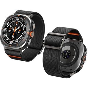 Spigen Lite Fit Bandje Compatibel met Samsung Galaxy Watch Ultra 47mm (2024) - Zwart