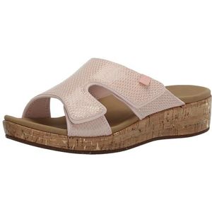 Spenco Camille Wedge sandaal voor dames, bleke blozen, 40.5 EU