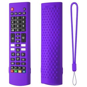 Ergonomische siliconen afstandsbediening voor AKB76040302 TV Afstandsbediening Verbeterde Bescherming