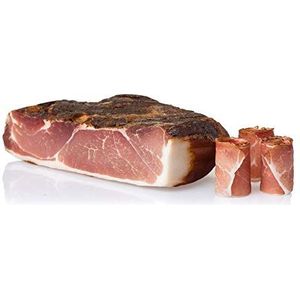 Speck, Slightly Smoked, Half, Italian Food by Salumi Pasini, 1 kg