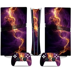 Voor PS5 PRO Skin Digital Edition Console En Controller Vinyl Cover Skins Wraps Krasbestendig, Compatibel Met Voor PS5 Digital Edition Pro 82130 Geen Schuimvorming Bubbelvrij