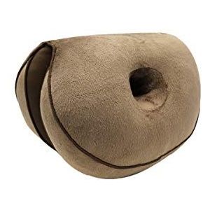 PORRASSO Zitkussen van traagschuim, stuitbeenkussen, opvouwbaar, ergonomisch zitkussen, comfortabel beschikbaar in alle seizoenen, verbetert de houding, heupen en liften, thuis, kantoor, auto,