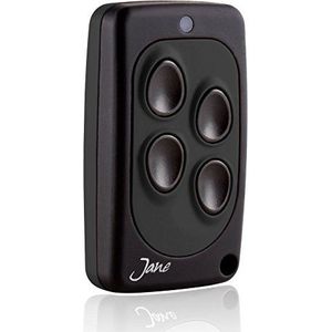 Jane Q 26,995 MHz universele kwarts afstandsbediening, 5 kleuren beschikbaar, 4-kanaals radiobediening, compatibel met alle afstandsbedieningen met dezelfde vaste codefrequentie (zwart paars)