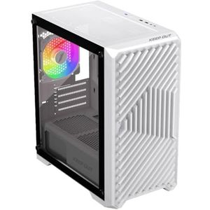 Keep Out - Xc-220 - PC Behuizing - Wit - MicroATX/ITX