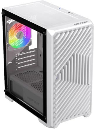 Keep Out - Xc-220 - PC Behuizing - Wit - MicroATX/ITX