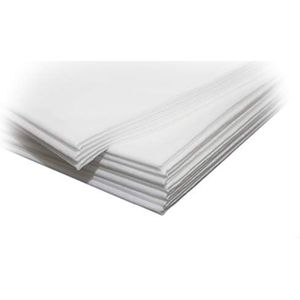 Wegwerp bedlakens massage afdekking bedlakens Hygiënische Phone Care PP-vlies wit 160 x 270 cm 5 stuks