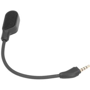 Vervangende Game Microfoon voor Cloud III Gaming -headset, Afneembare Ruisonderdrukking Boom Microfoon met 3,5 Mm Aux -interface, Gouden Vergulde Connector (alleen Microfoon)